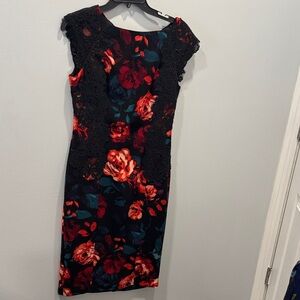 Maggy London Floral Lace Women's Dress